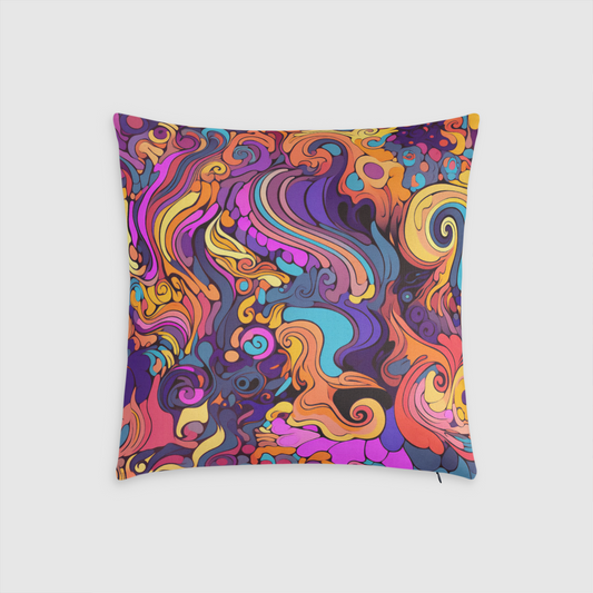 Fluid Dynamics Throw Pillow