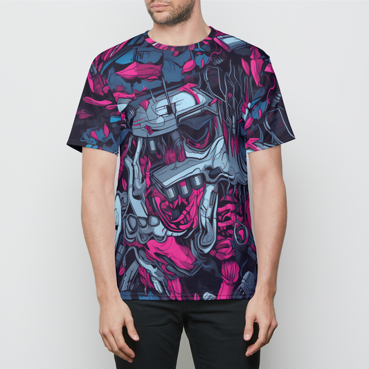 CyberSkull T Mens Crew Tee