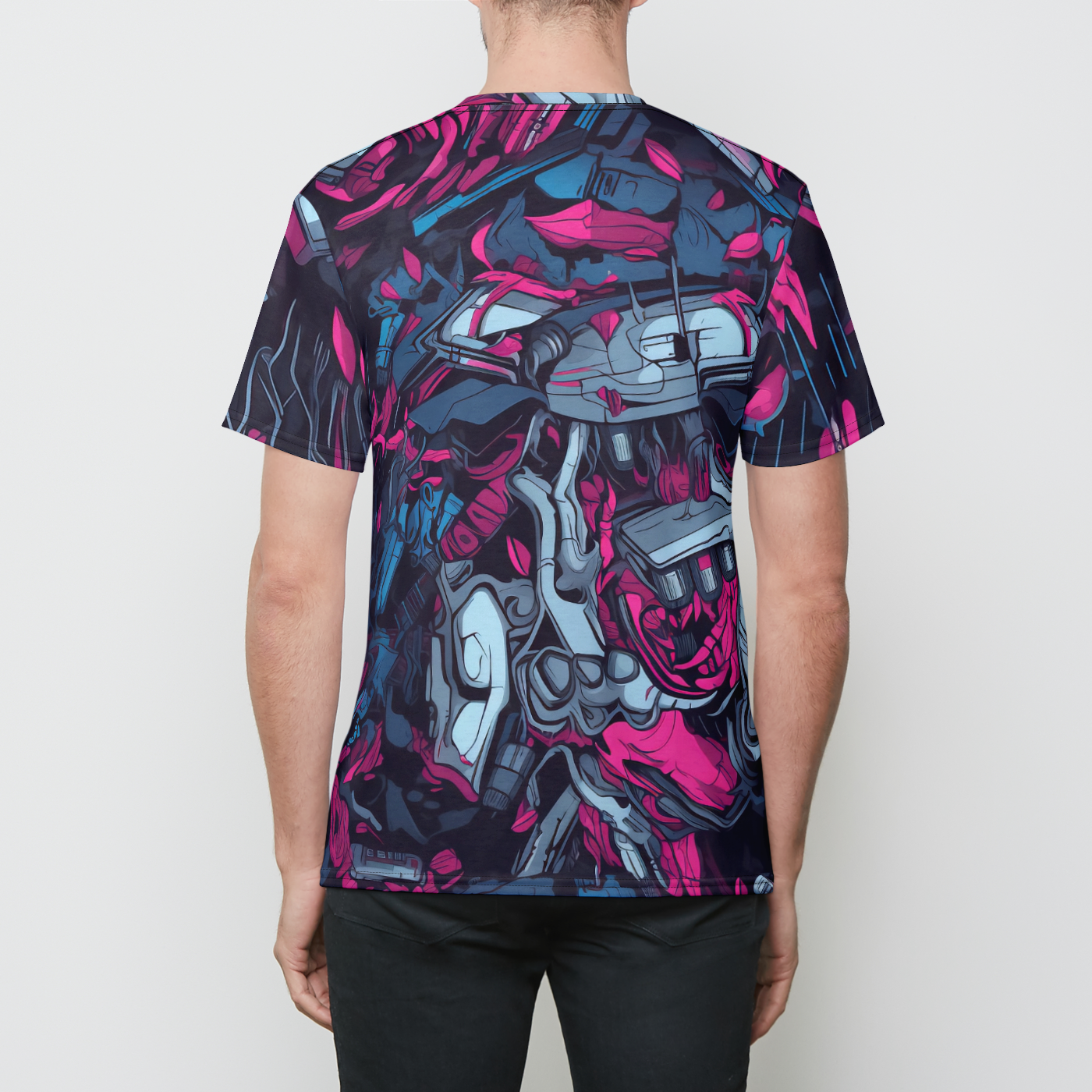 CyberSkull T Mens Crew Tee